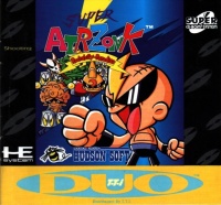 Super Air Zonk TurboGrafx CD  box art